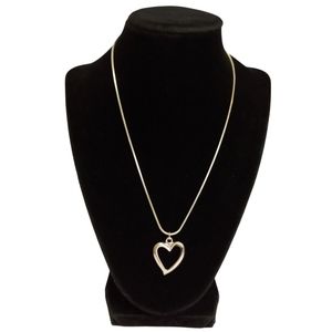 Women's Silver Heart Necklace
